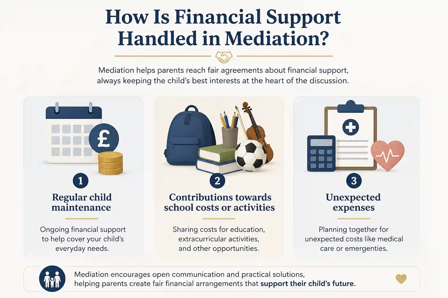 How Is Financial Support Handled in Mediation Sandhurst